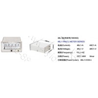 稳定可靠46D1-MW方形面板单相瓦特测量表